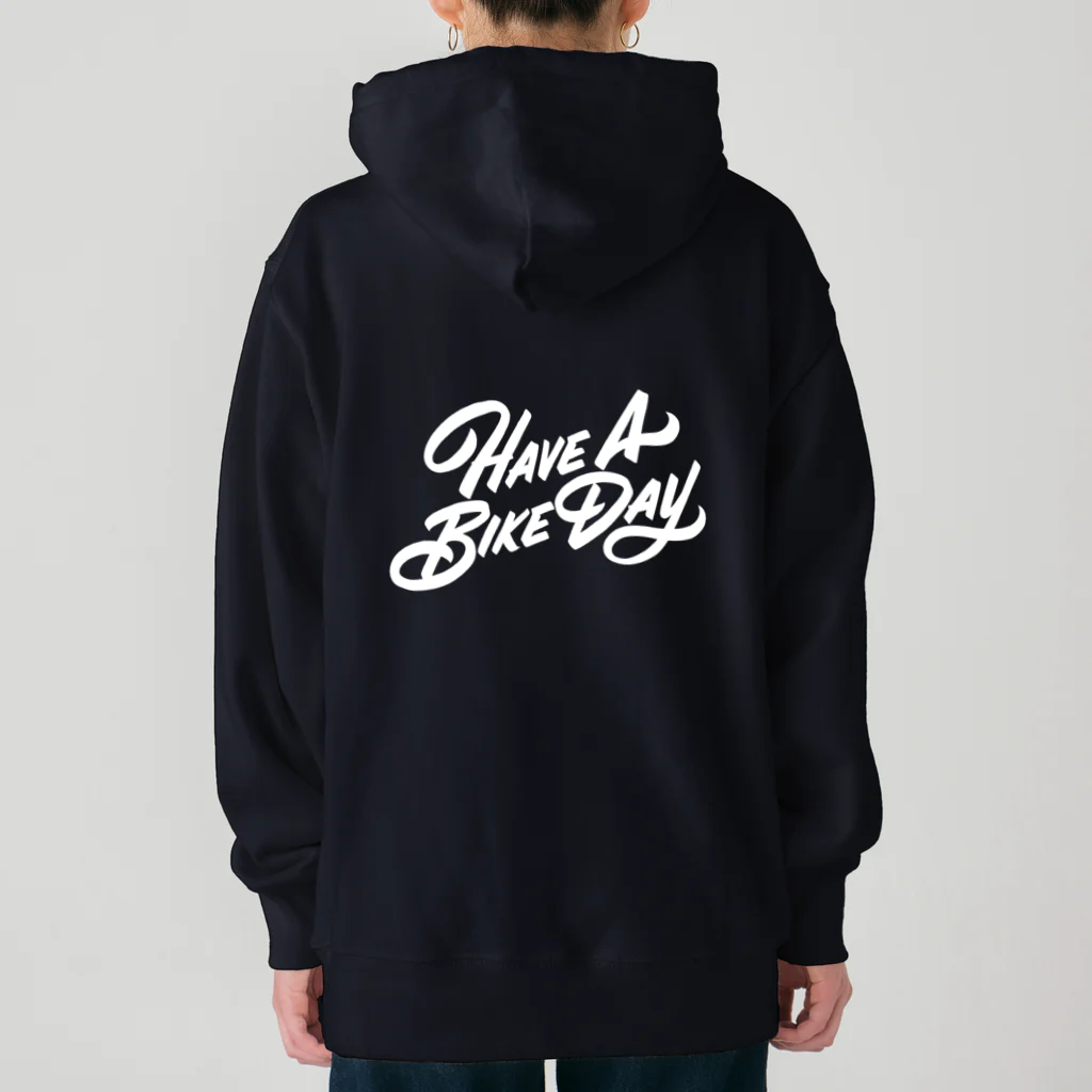 HAVE A BIKE DAY. ＠ SUZURIのHAVE A BIKE DAY. Heavyweight Hoodie