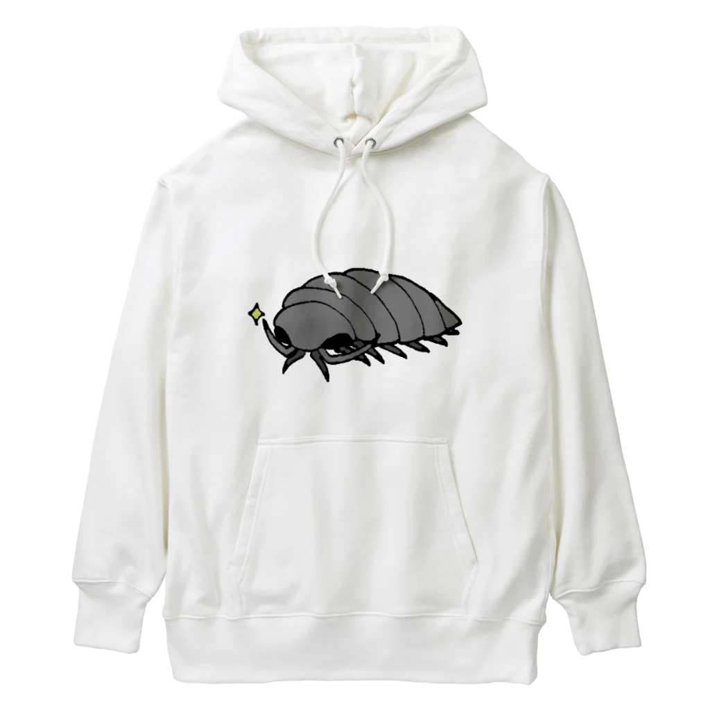 海底3マイルの決め顔ダイオウグソクムシ Heavyweight Hoodie