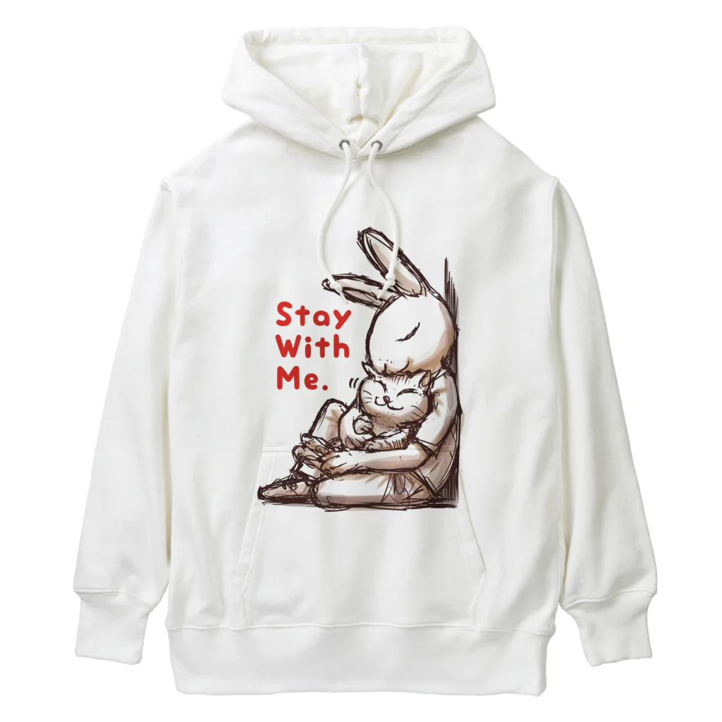 BeachBunnyのうさぎとねこ　Stay With Me Heavyweight Hoodie