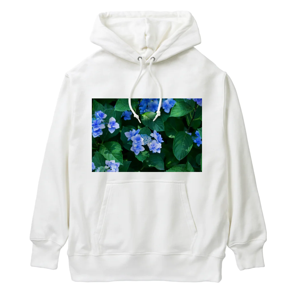 akane_art（茜音工房）の癒しの風景（アジサイ） Heavyweight Hoodie