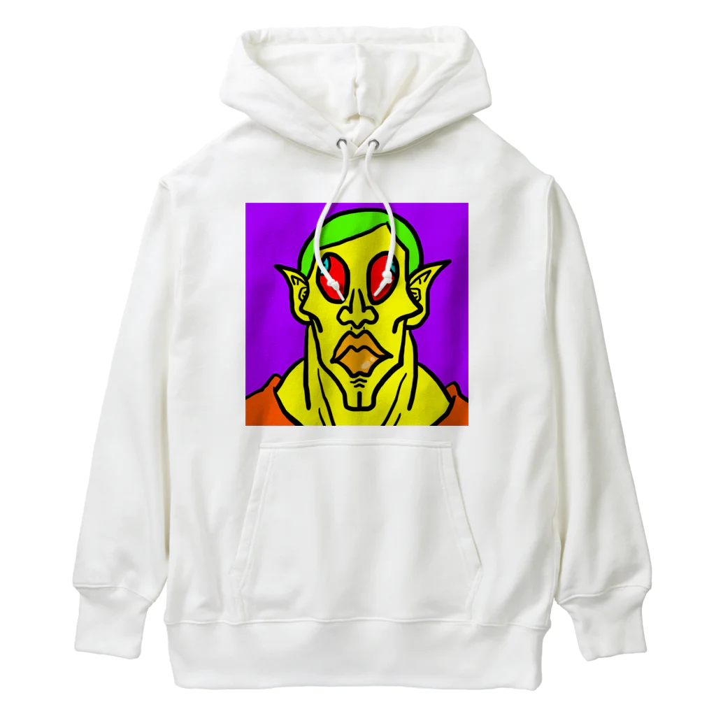 ぷりてぃーくりーちゃーずのイエローストイッカー Heavyweight Hoodie