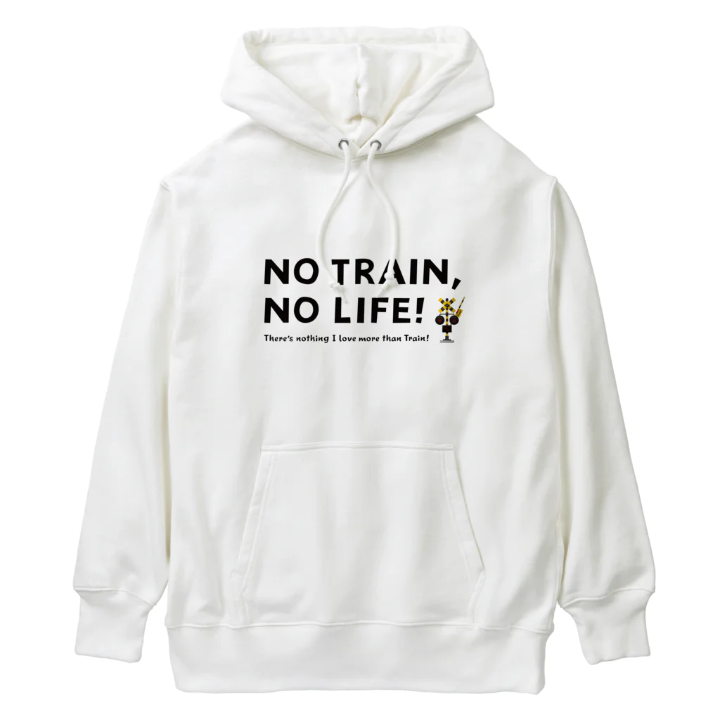 Train Kids! SOUVENIR SHOPのNO TRAIN, NO LIFE ! ヘビーウェイトパーカー