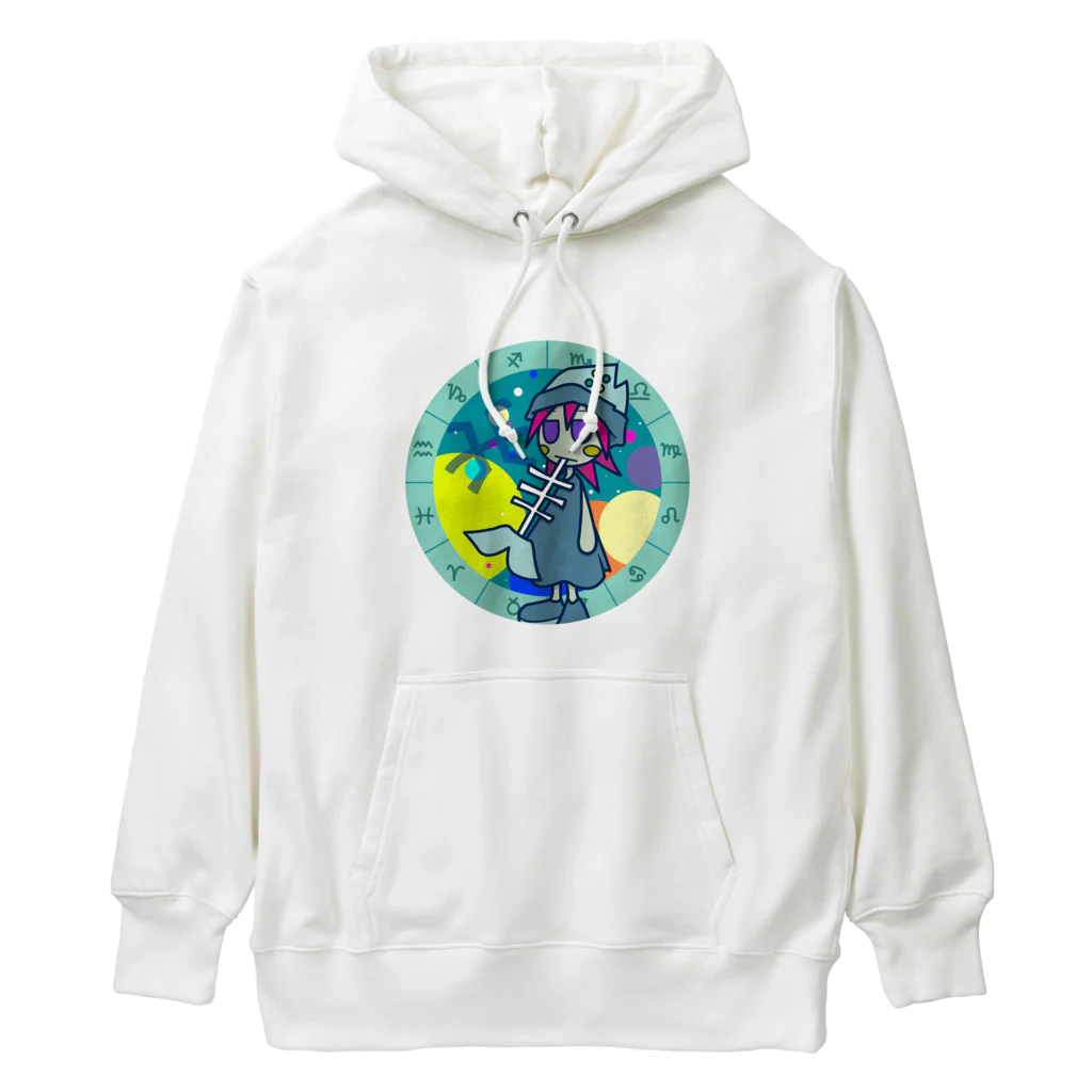 cosmicatiromのうお座 パターン2・フルカラー Heavyweight Hoodie