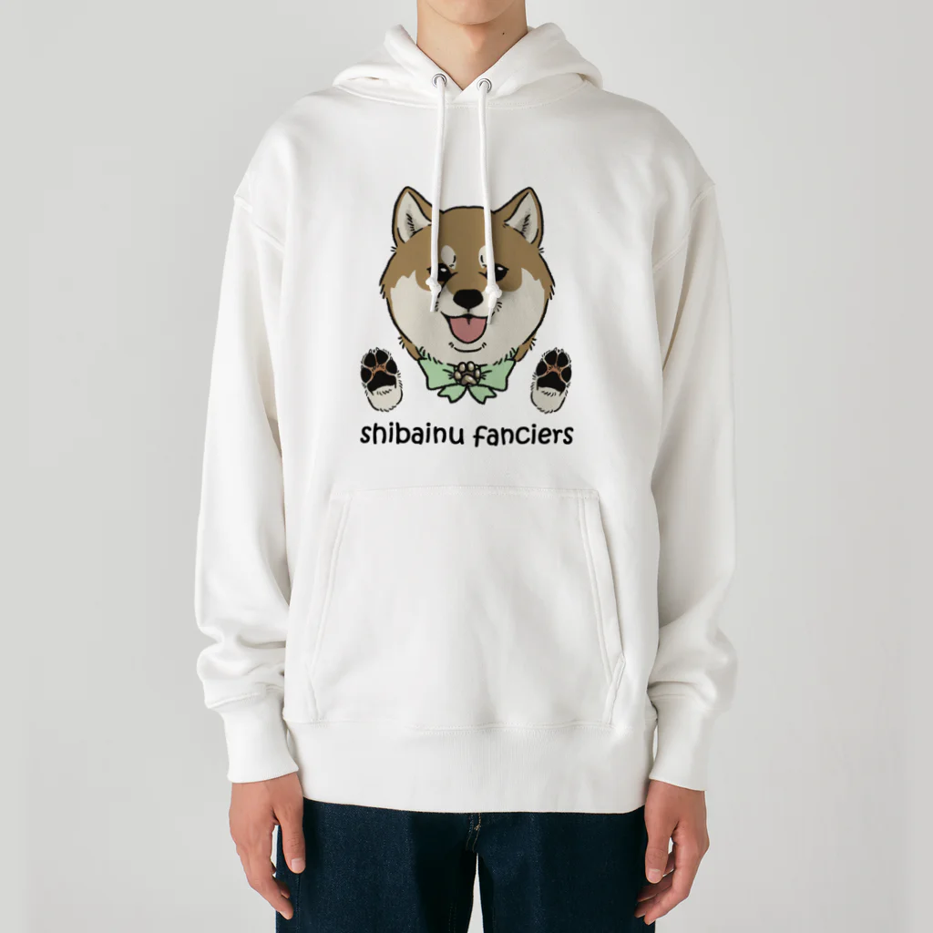 豆つぶのshiba-inu fanciers(赤柴) Heavyweight Hoodie