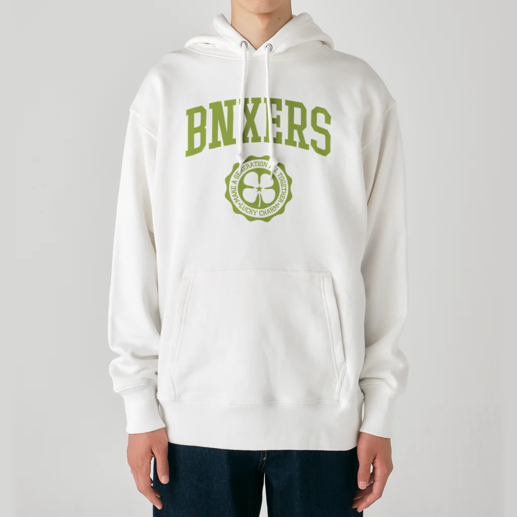 BRONX SOUL WEARのBNXERS COLLEGE/ずんだカラープリント Heavyweight Hoodie