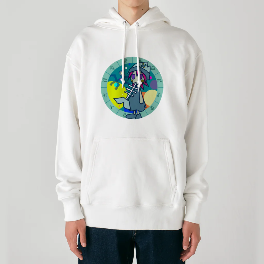 cosmicatiromのうお座 パターン2・フルカラー Heavyweight Hoodie