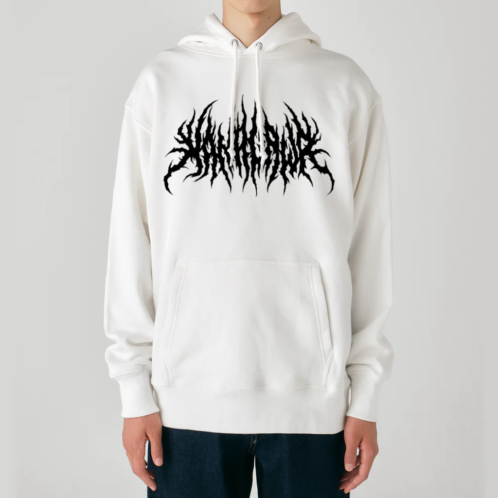 Toshihiro Egawa ArtのDEATH KANAGAWA / 神奈川(黒ロゴ) Heavyweight Hoodie