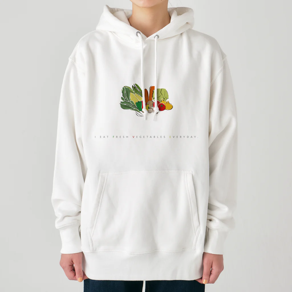 ISESTYLEのFRESH VEGETABLES 2 Heavyweight Hoodie