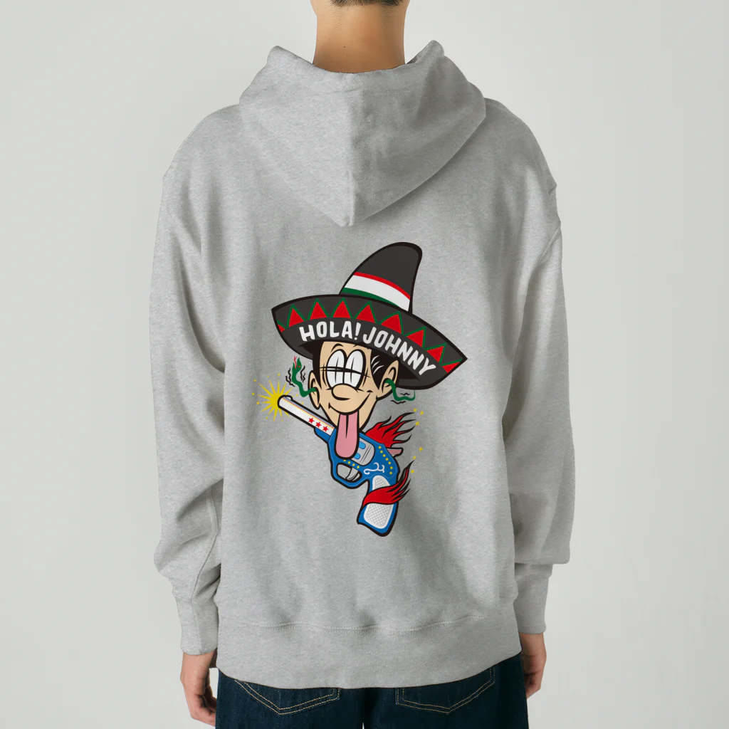 ジョニーくんのHOLA!  JOHNNY with TOY GUN Heavyweight Hoodie