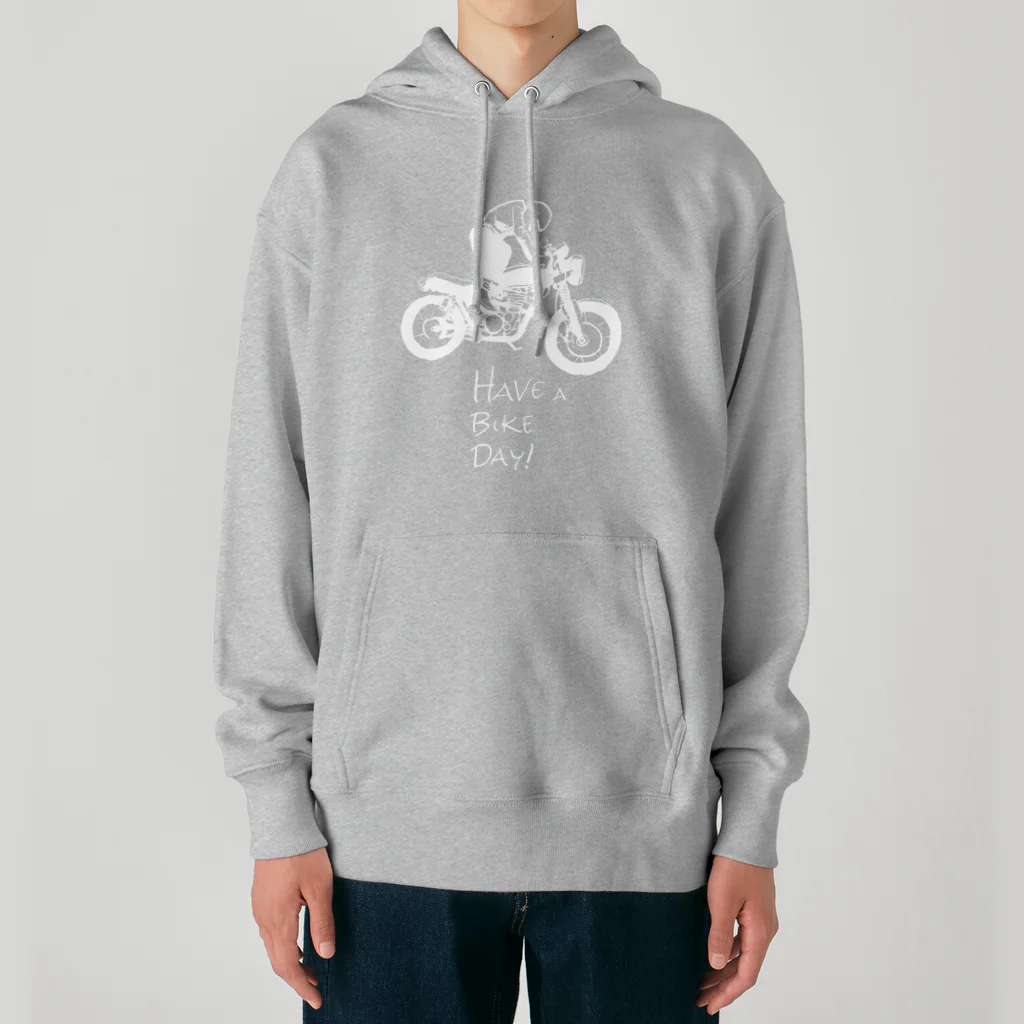 HAVE A BIKE DAY. ＠ SUZURIのHABD(sketch) Heavyweight Hoodie