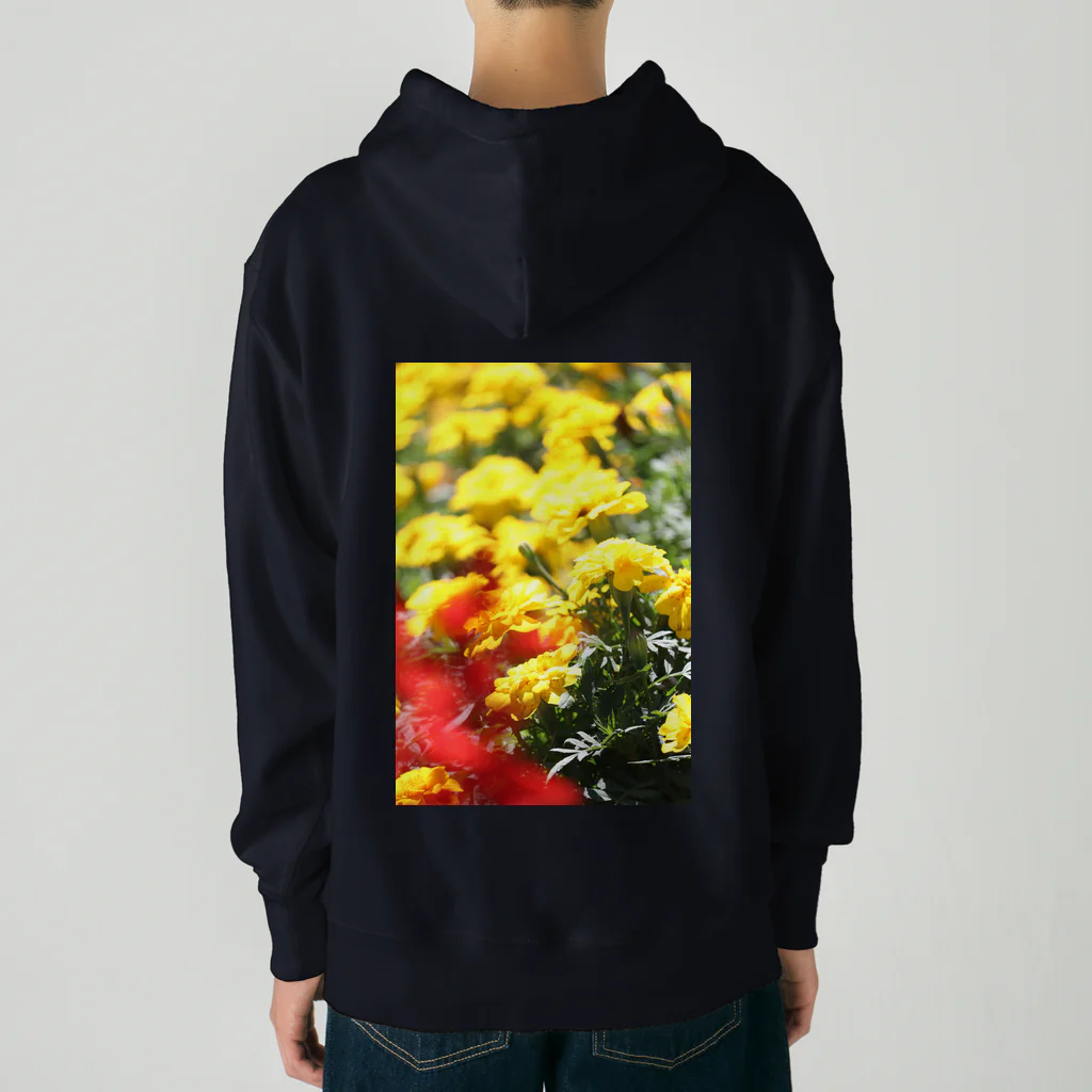 RAKUENのレッドゴールド♥ Heavyweight Hoodie