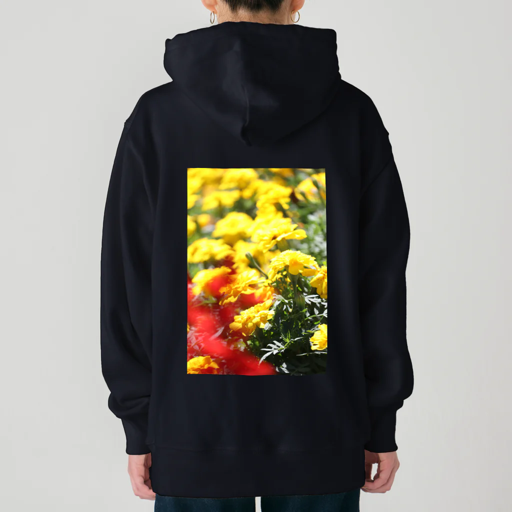 RAKUENのレッドゴールド♥ Heavyweight Hoodie