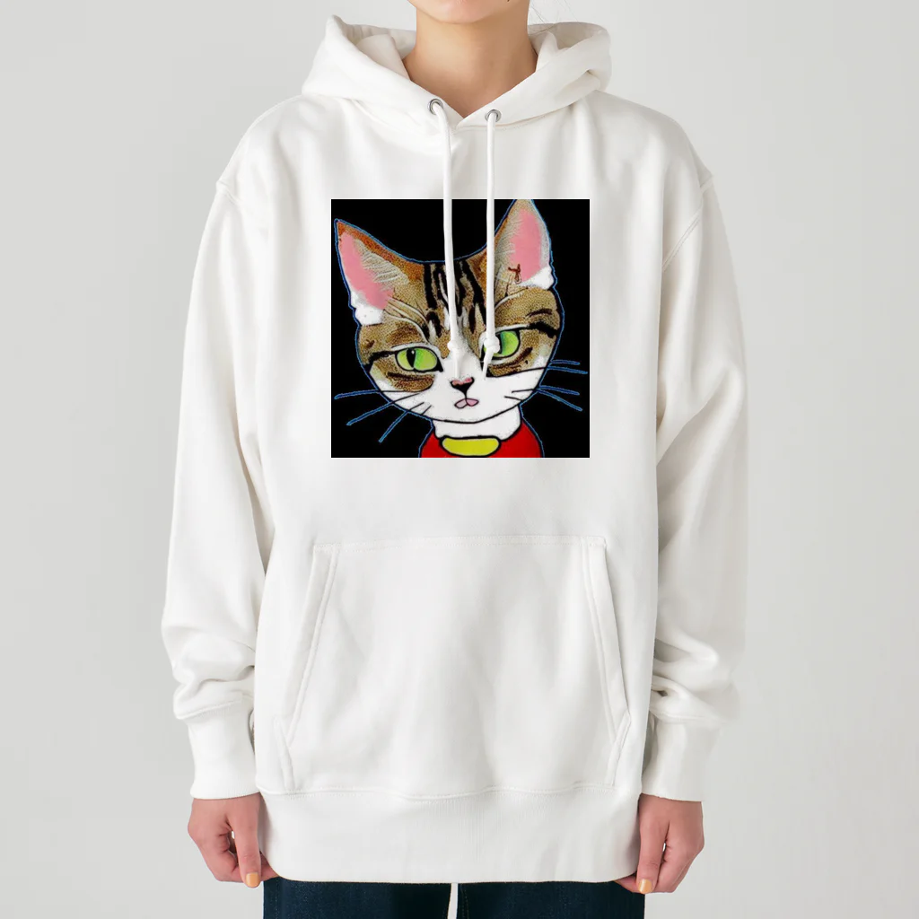 ysmerketのクール猫 Heavyweight Hoodie