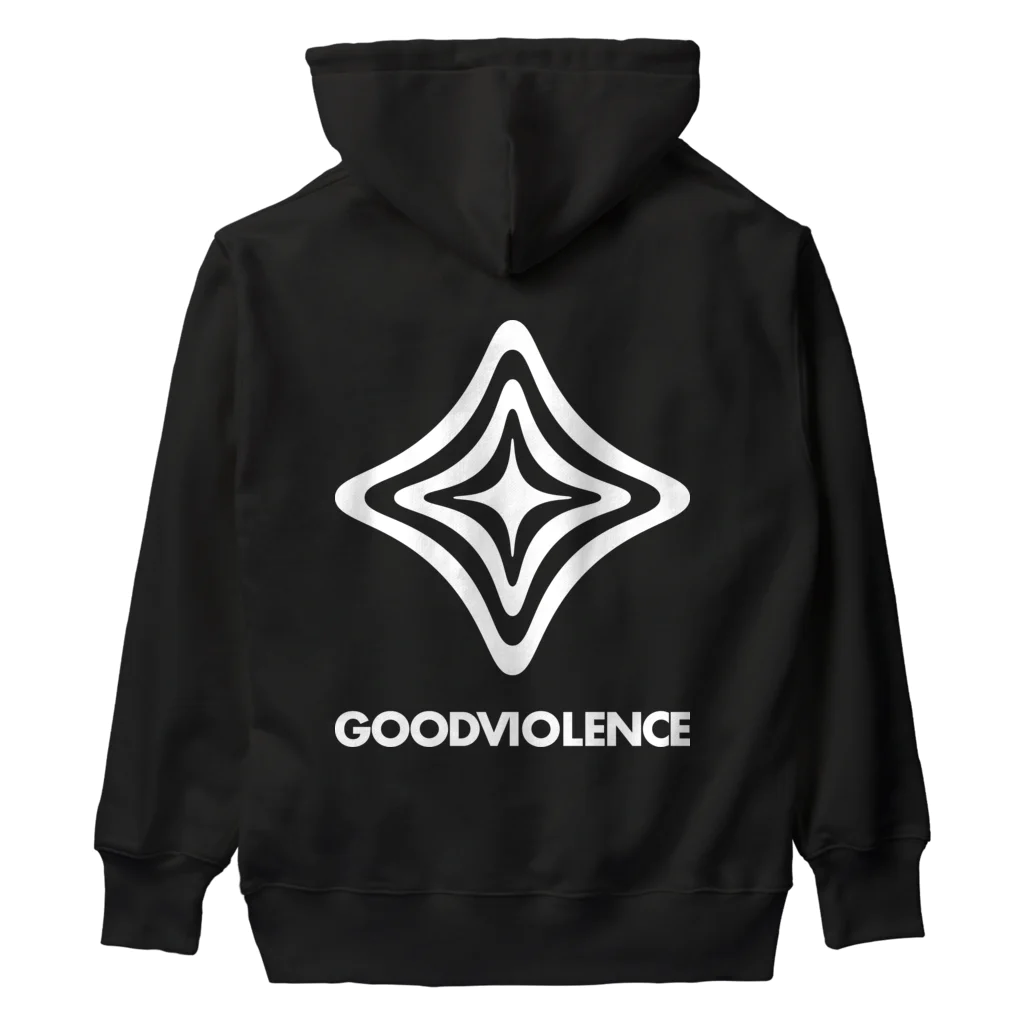 GOOD VIOLENCE STOREのビューティフルロゴ ヘビーウェイトパーカー