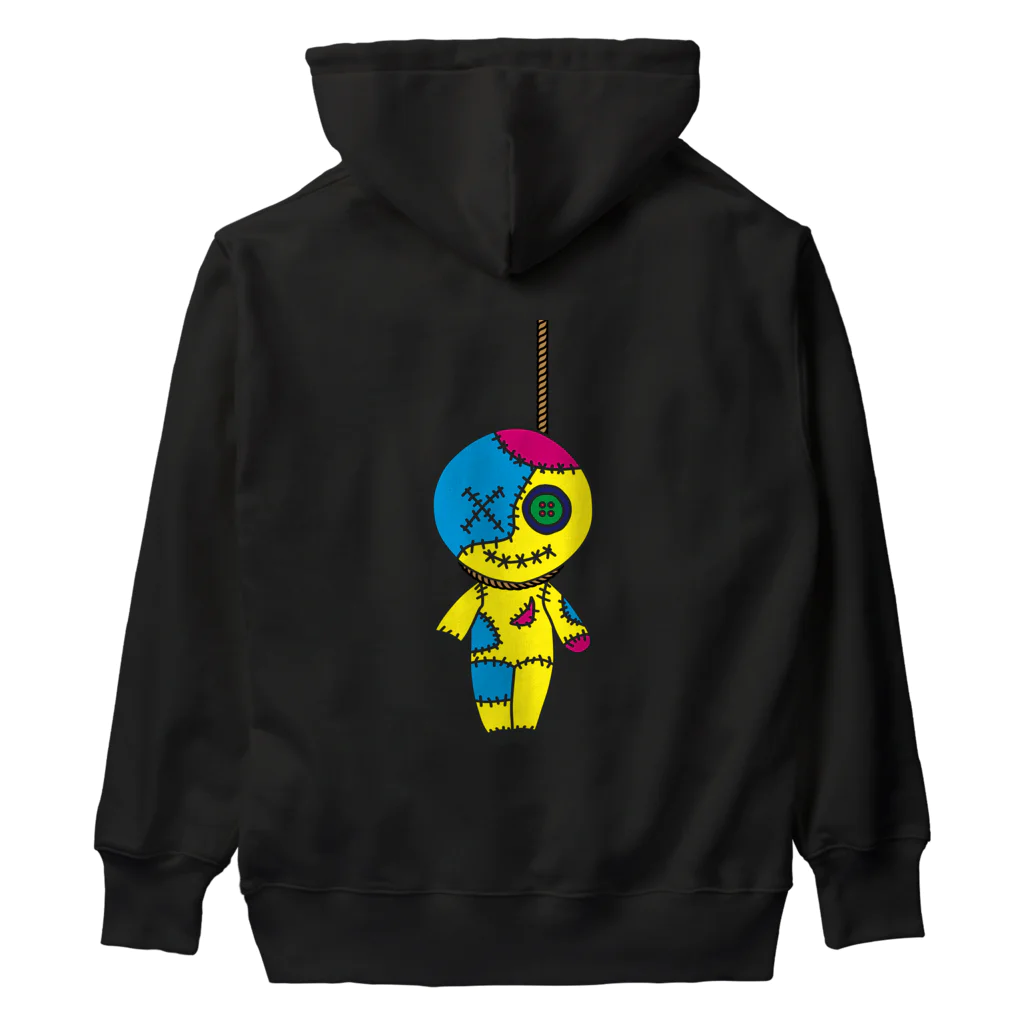 Ａ’ｚｗｏｒｋＳのHANGING VOODOO DOLL  CMYK Heavyweight Hoodie