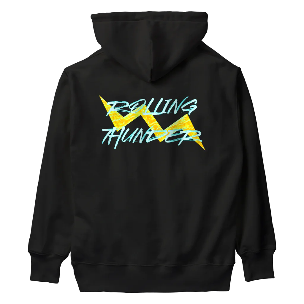 Ａ’ｚｗｏｒｋＳのROLLING THUNDER(英字＋１シリーズ) Heavyweight Hoodie