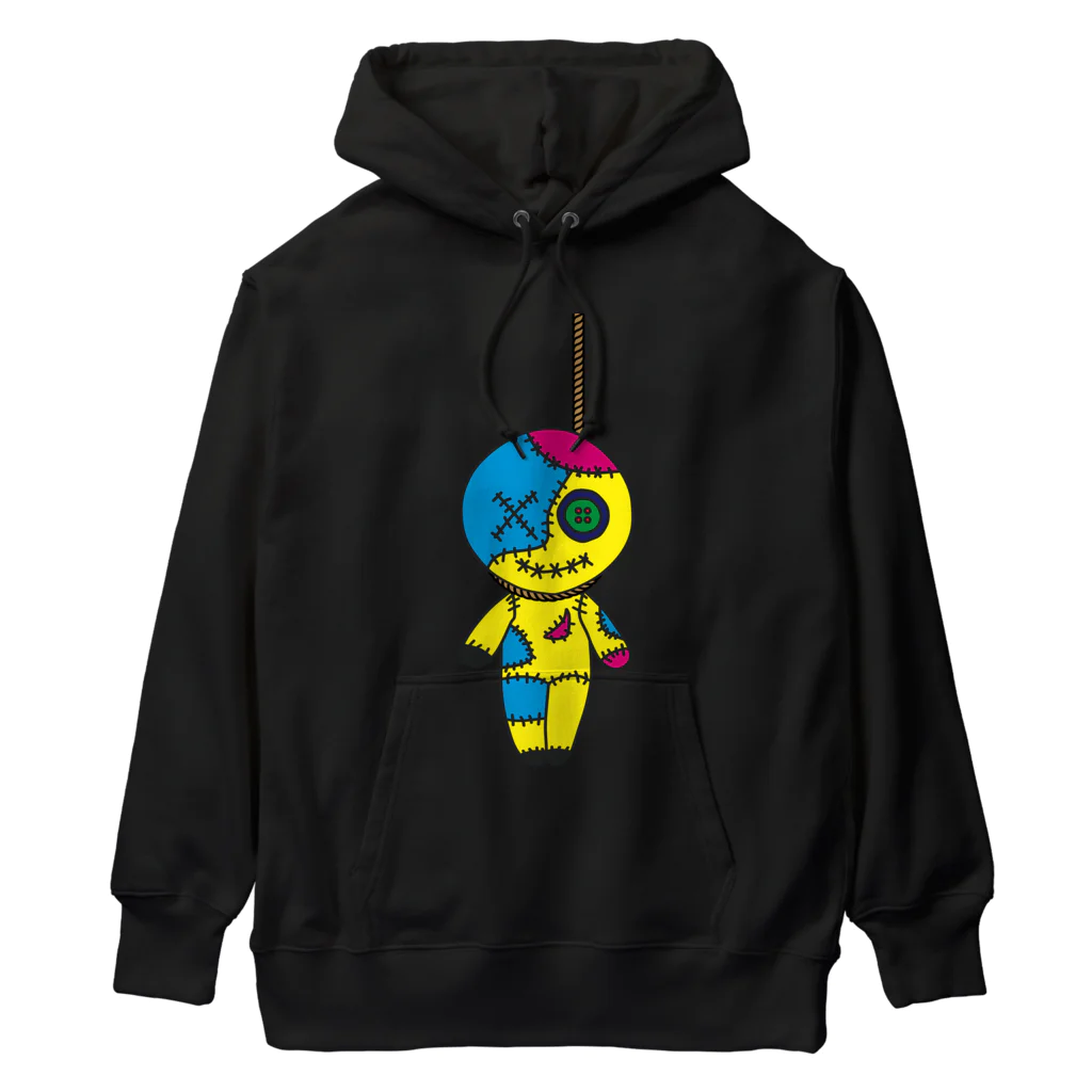 Ａ’ｚｗｏｒｋＳのHANGING VOODOO DOLL  CMYK Heavyweight Hoodie