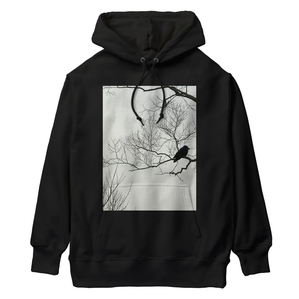 空屋　sorayakusakaの202012300958002　寒烏 Heavyweight Hoodie