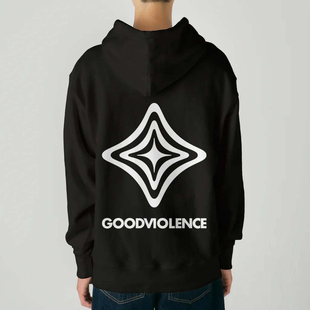 GOOD VIOLENCE STOREのビューティフルロゴ Heavyweight Hoodie