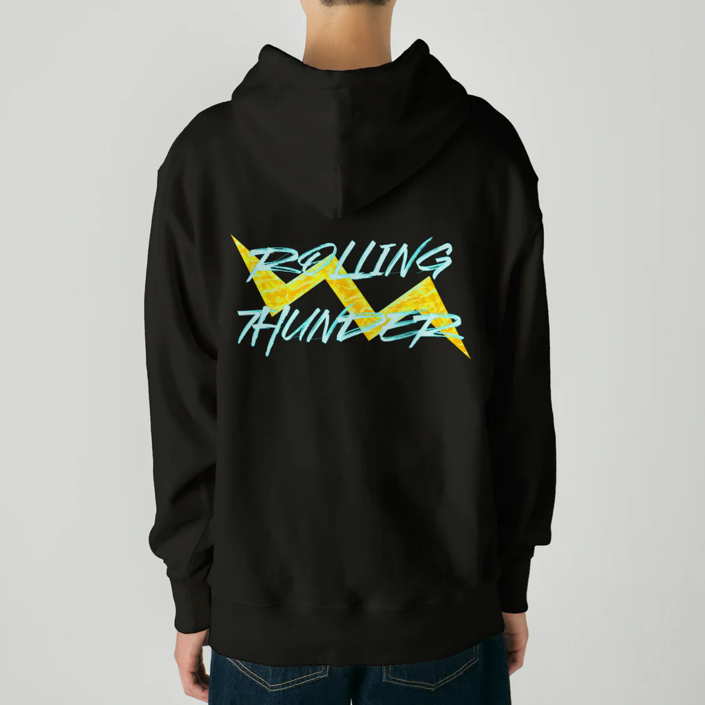 Ａ’ｚｗｏｒｋＳのROLLING THUNDER(英字＋１シリーズ) Heavyweight Hoodie