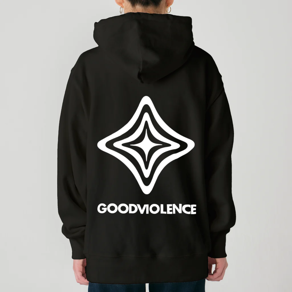 GOOD VIOLENCE STOREのビューティフルロゴ ヘビーウェイトパーカー