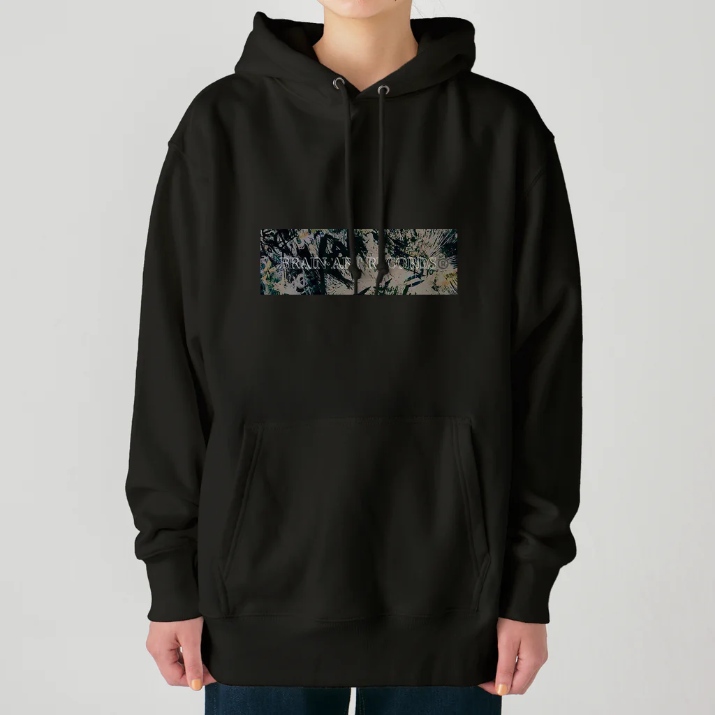 BRAIN ART RECORDSⒸのBRAIN ART RECORDS 2023 A/W WEB SHOP limited Product Heavyweight Hoodie