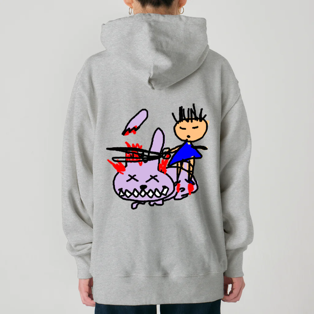 Ａ’ｚｗｏｒｋＳのらくがきRPG モンスター討伐 Heavyweight Hoodie