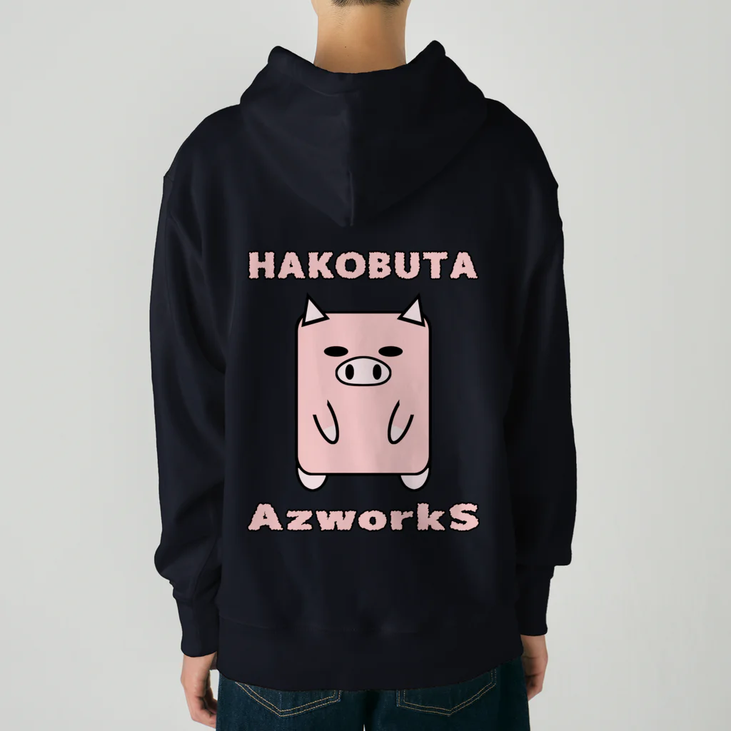 Ａ’ｚｗｏｒｋＳのハコブタ（ピンク） Heavyweight Hoodie