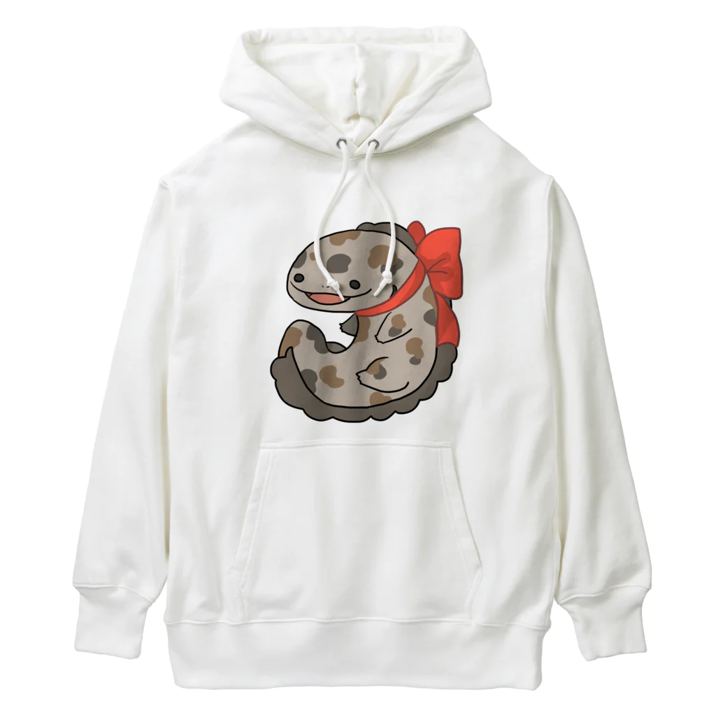 ひよこ饅頭10個入りのさんしょうくん Heavyweight Hoodie