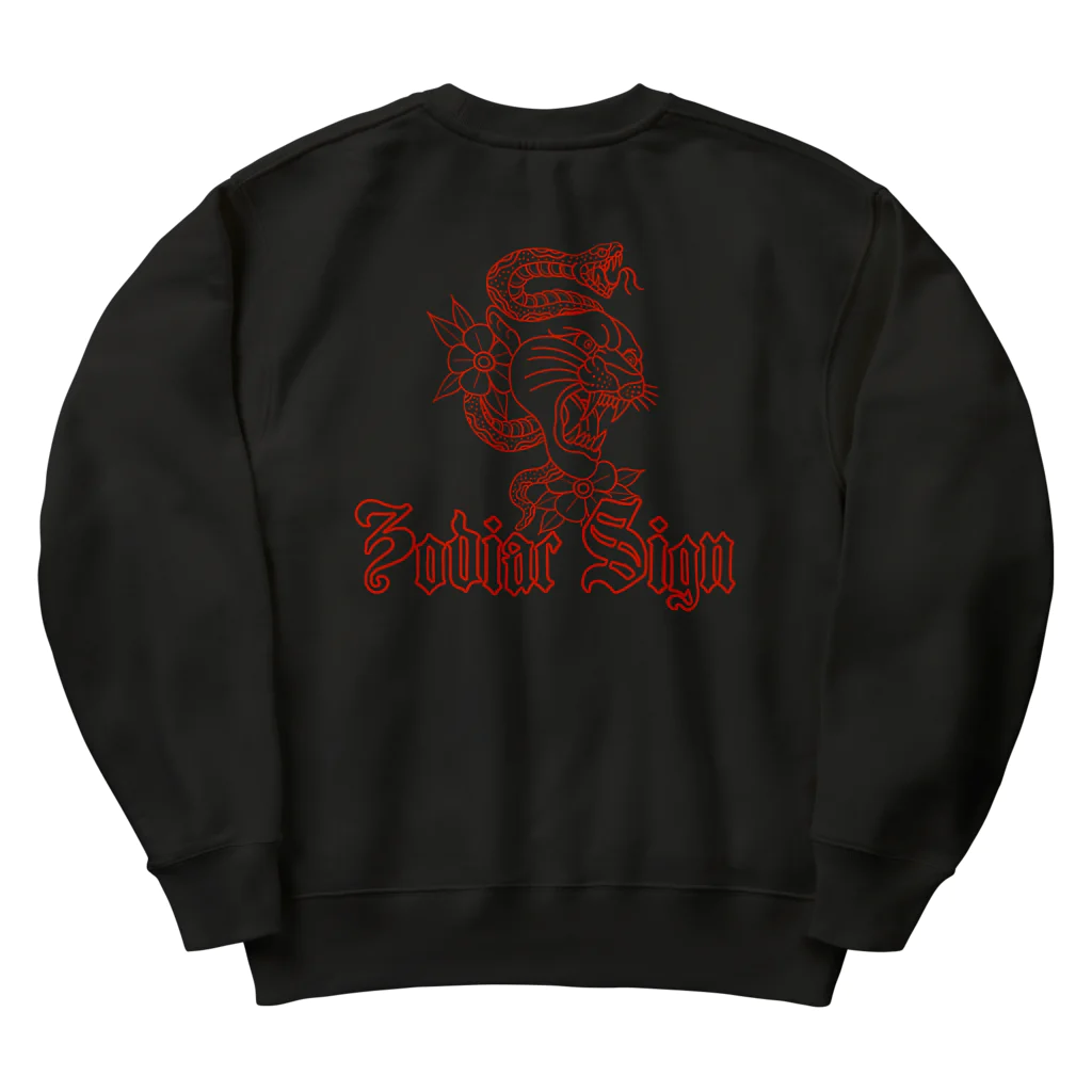 zodiac signの寅さん Heavyweight Crew Neck Sweatshirt