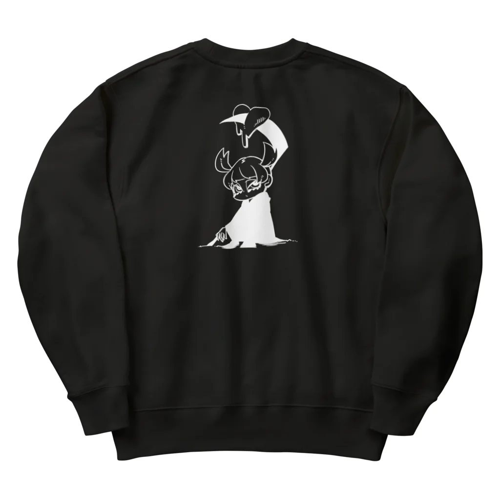 MYOUCHIKIRINのジャンクリーパー 濃色 Heavyweight Crew Neck Sweatshirt