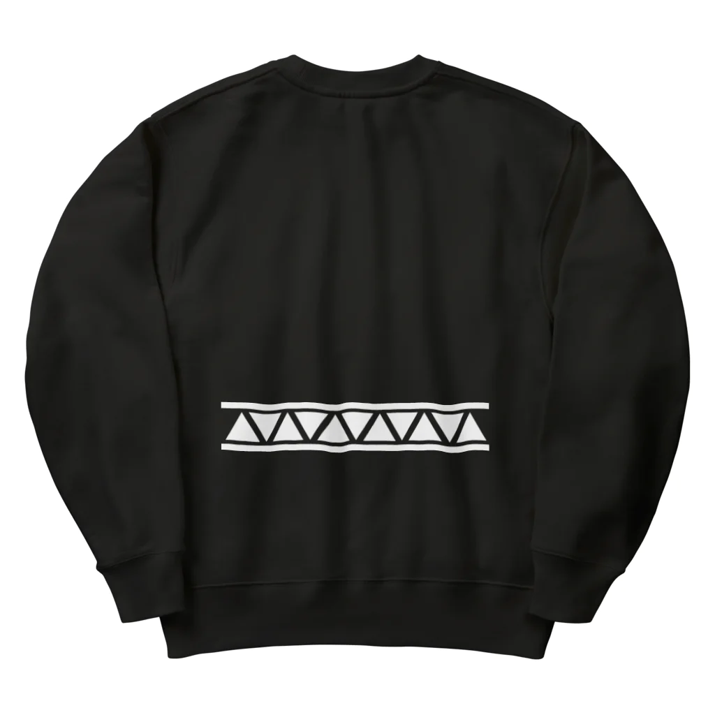 Kawailele Storeのsankaku02 Heavyweight Crew Neck Sweatshirt