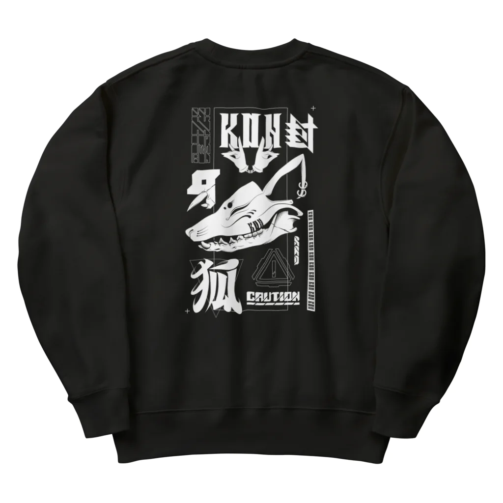 RAD_CREATIVE_LABの『狐 -KON-』 Heavyweight Crew Neck Sweatshirt