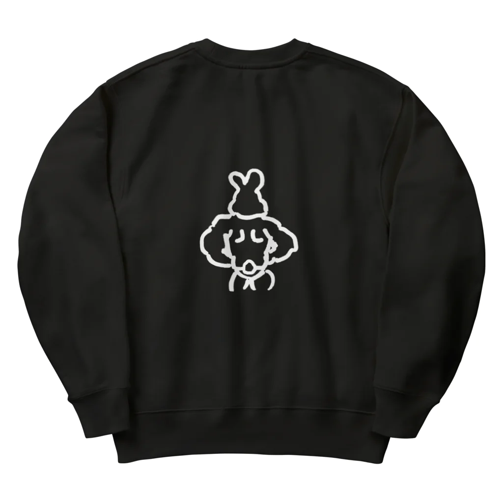 USAMANのマッチョウサギ Heavyweight Crew Neck Sweatshirt