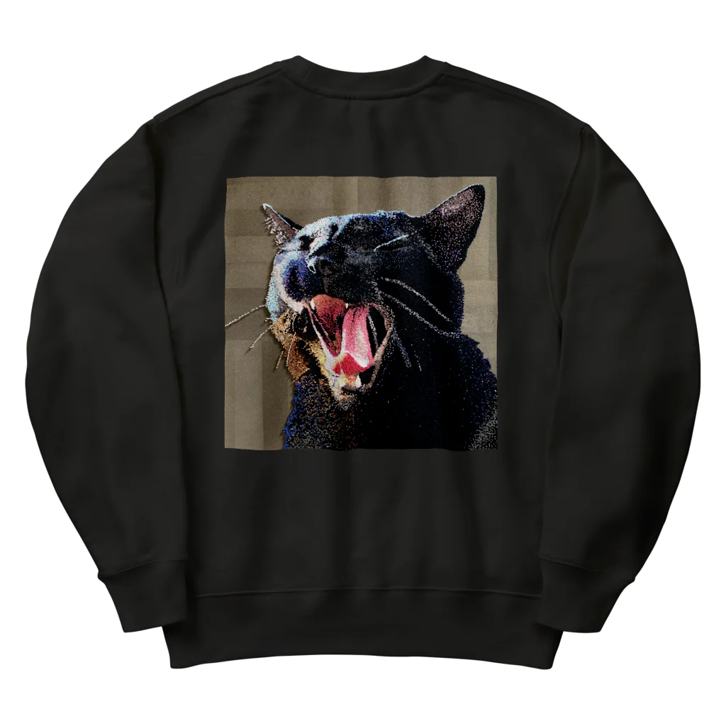 cotton_catのcotton cat 白綿棒 Heavyweight Crew Neck Sweatshirt