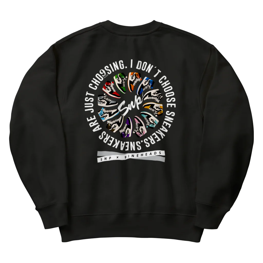 王子のアパレル SnprinceのSnp×9ine SneakersCircle Heavyweight Crew Neck Sweatshirt