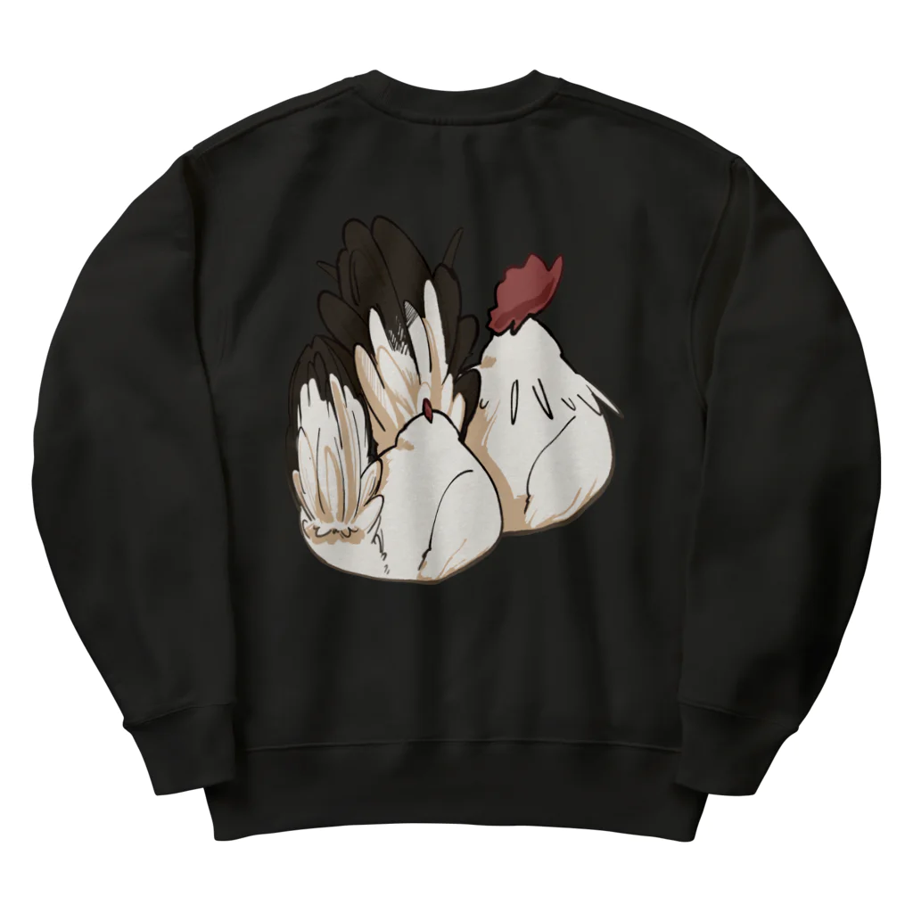 またちゃんの桂チャボ(文字なし) Heavyweight Crew Neck Sweatshirt