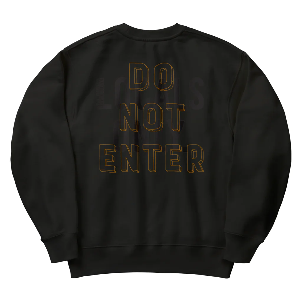 muku-moのMUKU-MO LOCALS 「DO NOT ENTER」 Heavyweight Crew Neck Sweatshirt