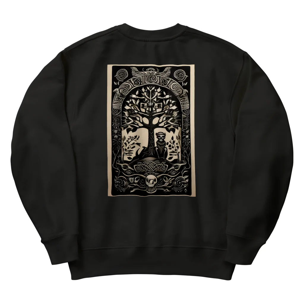 Skull sectionのドクロの木 Heavyweight Crew Neck Sweatshirt