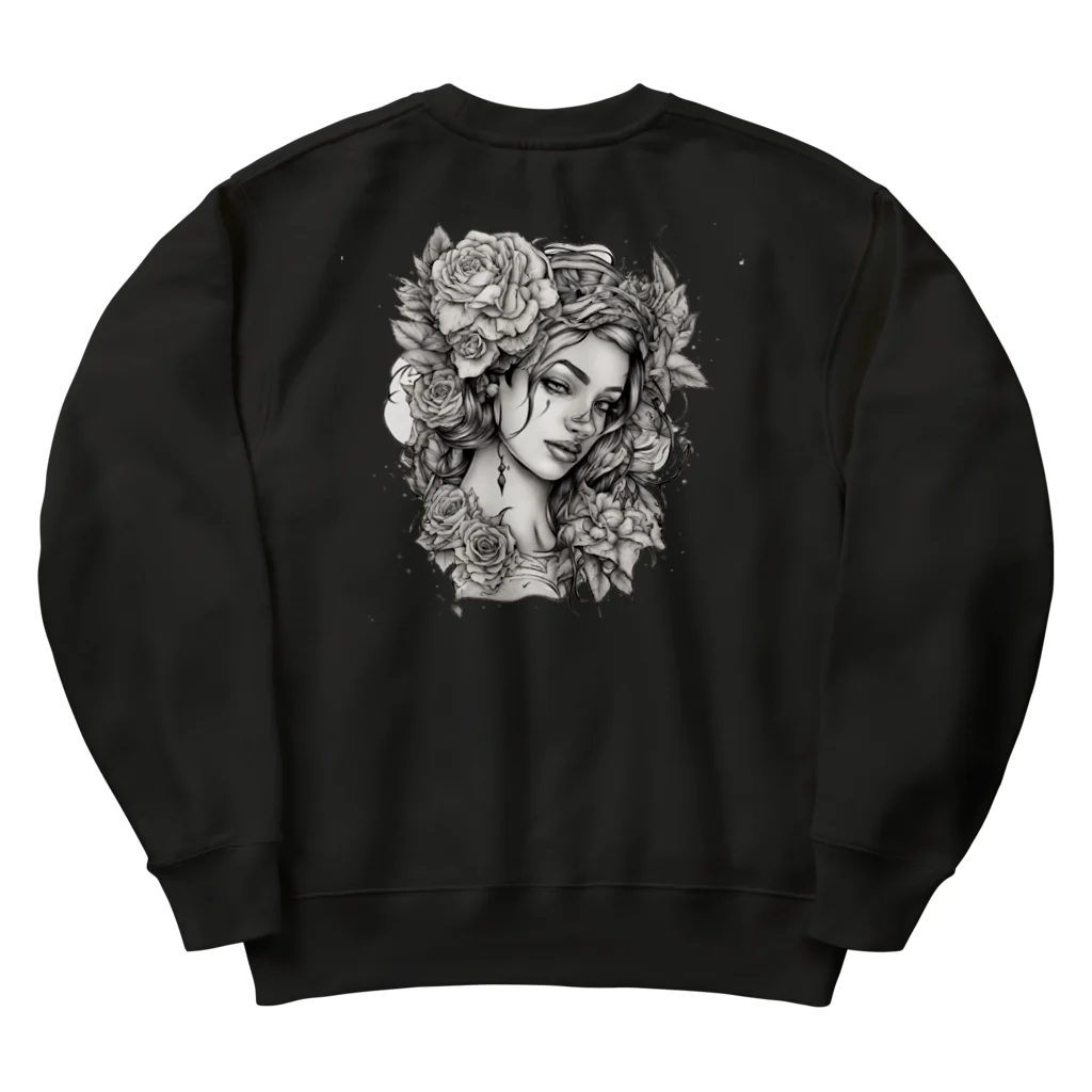 エスティーの美しい女性 Heavyweight Crew Neck Sweatshirt