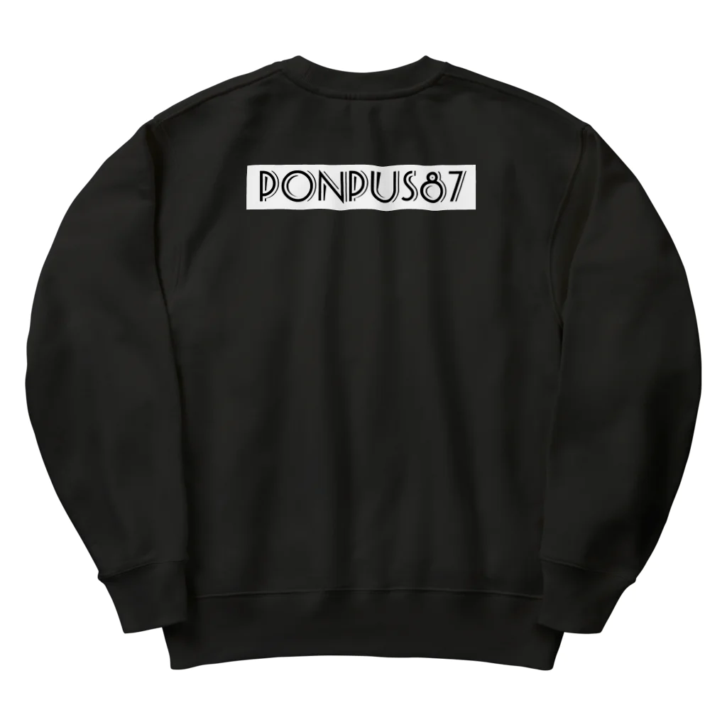 Happyーpop28c🎵のLOVEラビット🐰　PONPUS114 Heavyweight Crew Neck Sweatshirt