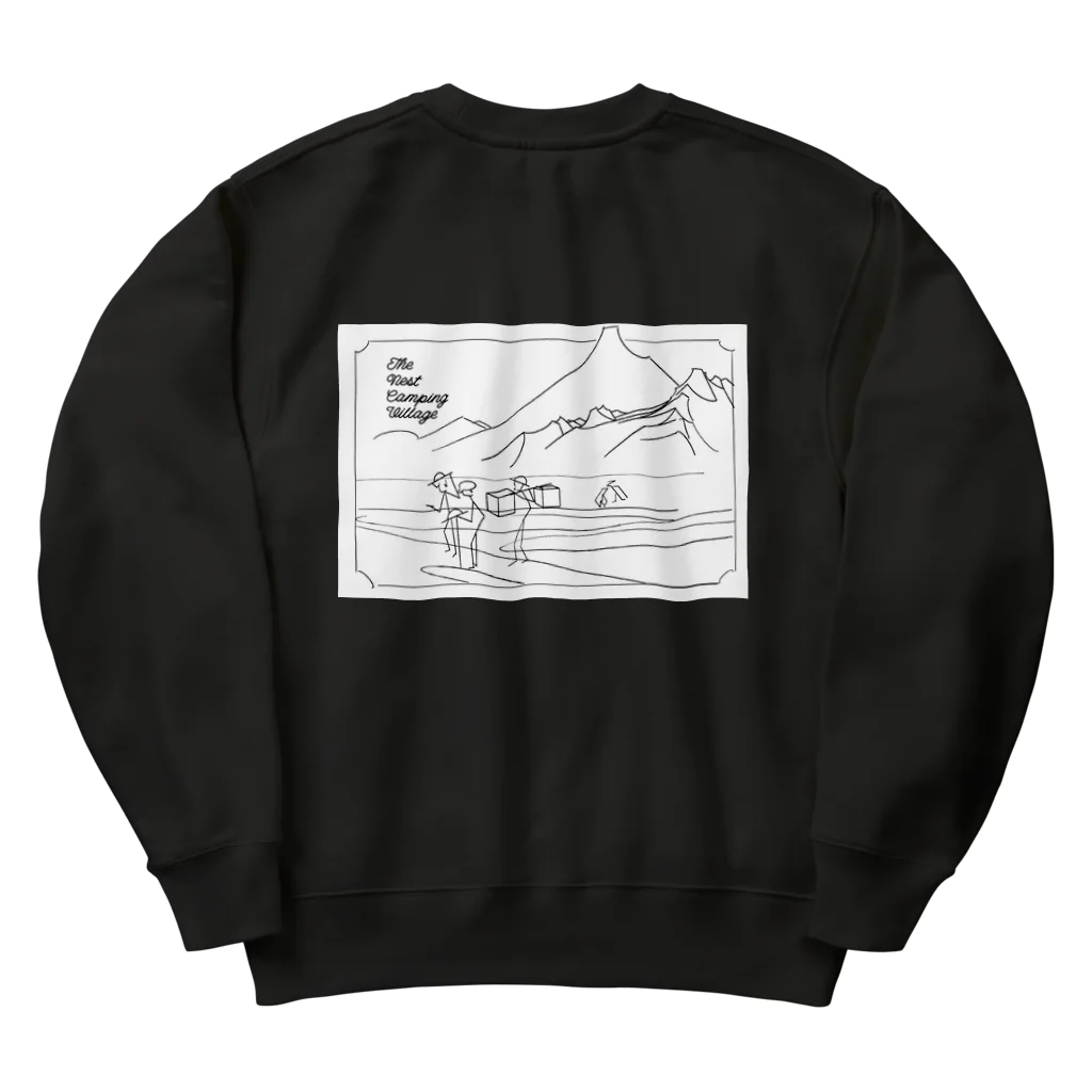 The Nest Camping Villageの#Ukiyoe Heavyweight Crew Neck Sweatshirt