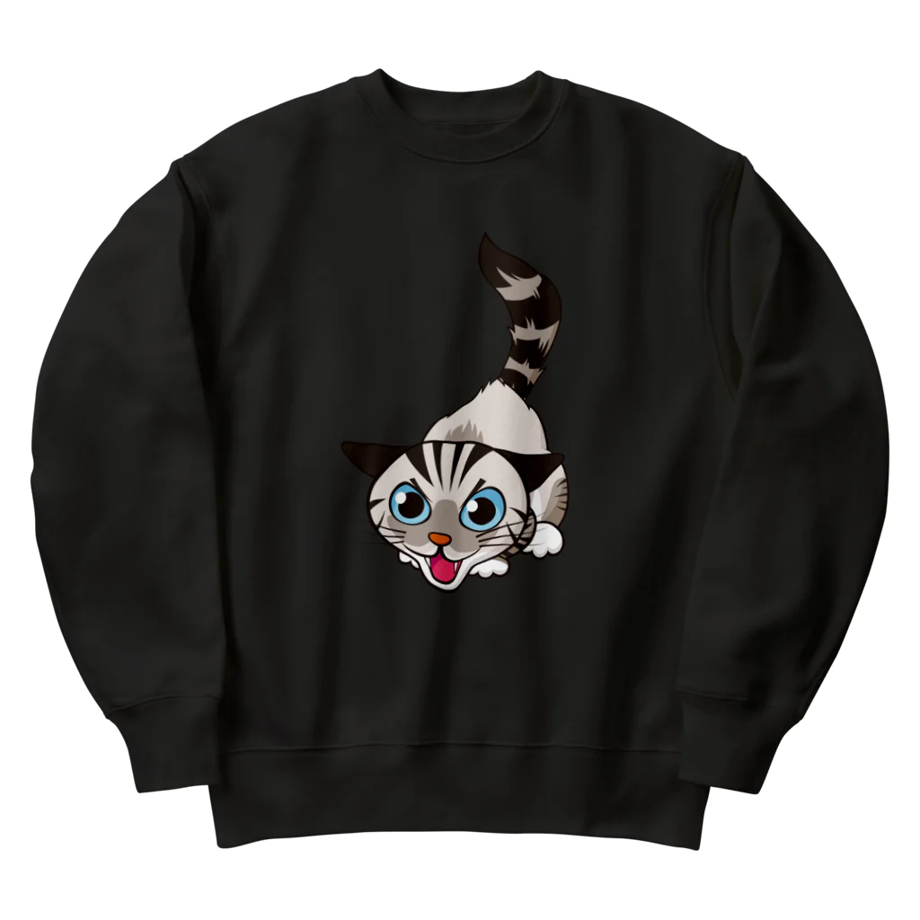 asta_kurokenのシャーシャージャンくん03 Heavyweight Crew Neck Sweatshirt