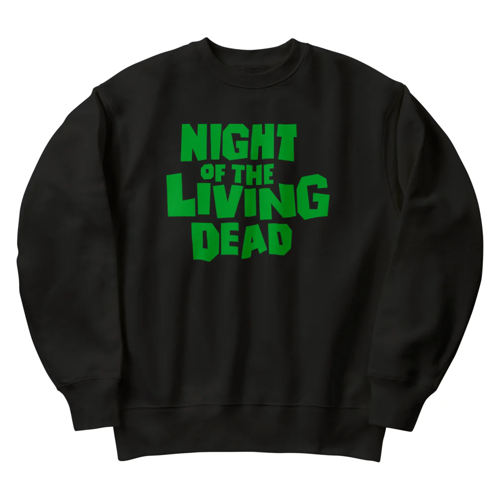 stereovisionのNight of the Living Dead_ロゴ Heavyweight Crew Neck Sweatshirt