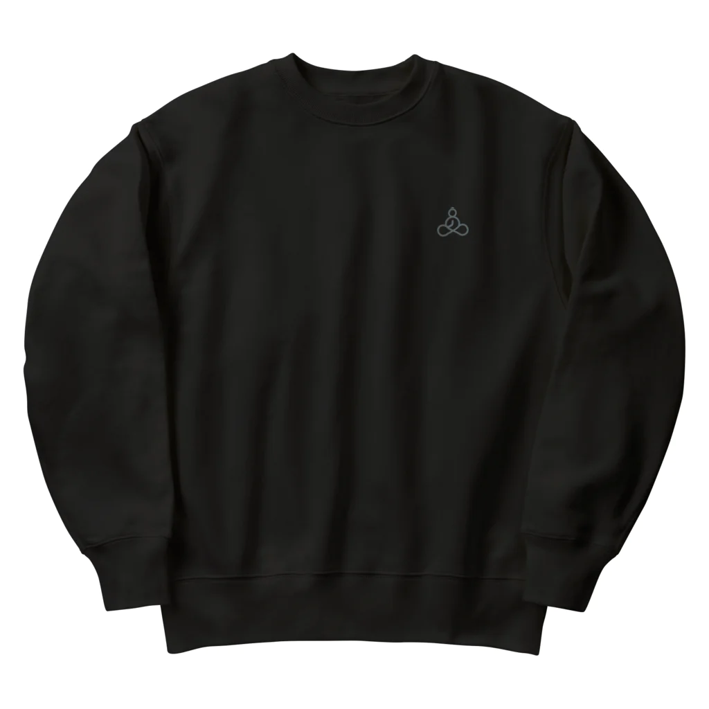 Buddha Heroes & chiguのchigu_gray Heavyweight Crew Neck Sweatshirt