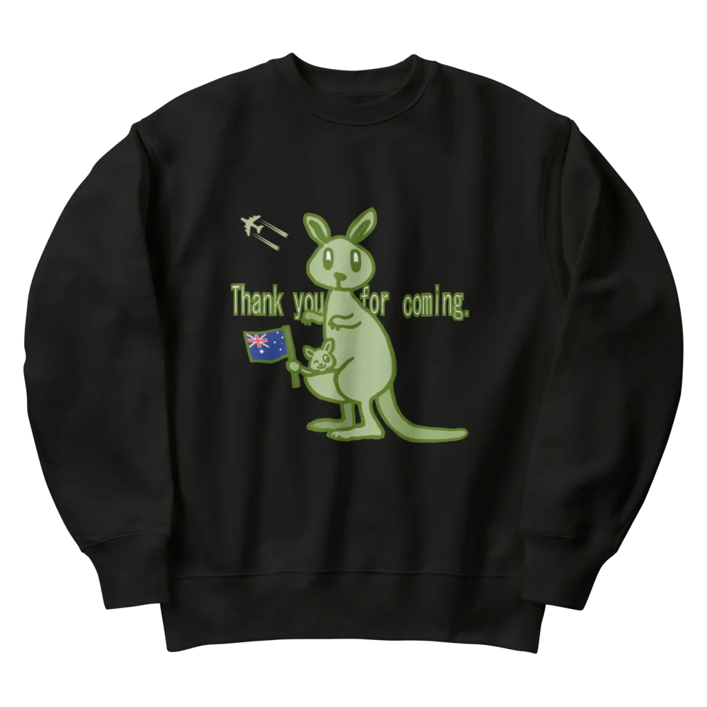 SU-KUのカンガルーツアーズ(株) Heavyweight Crew Neck Sweatshirt