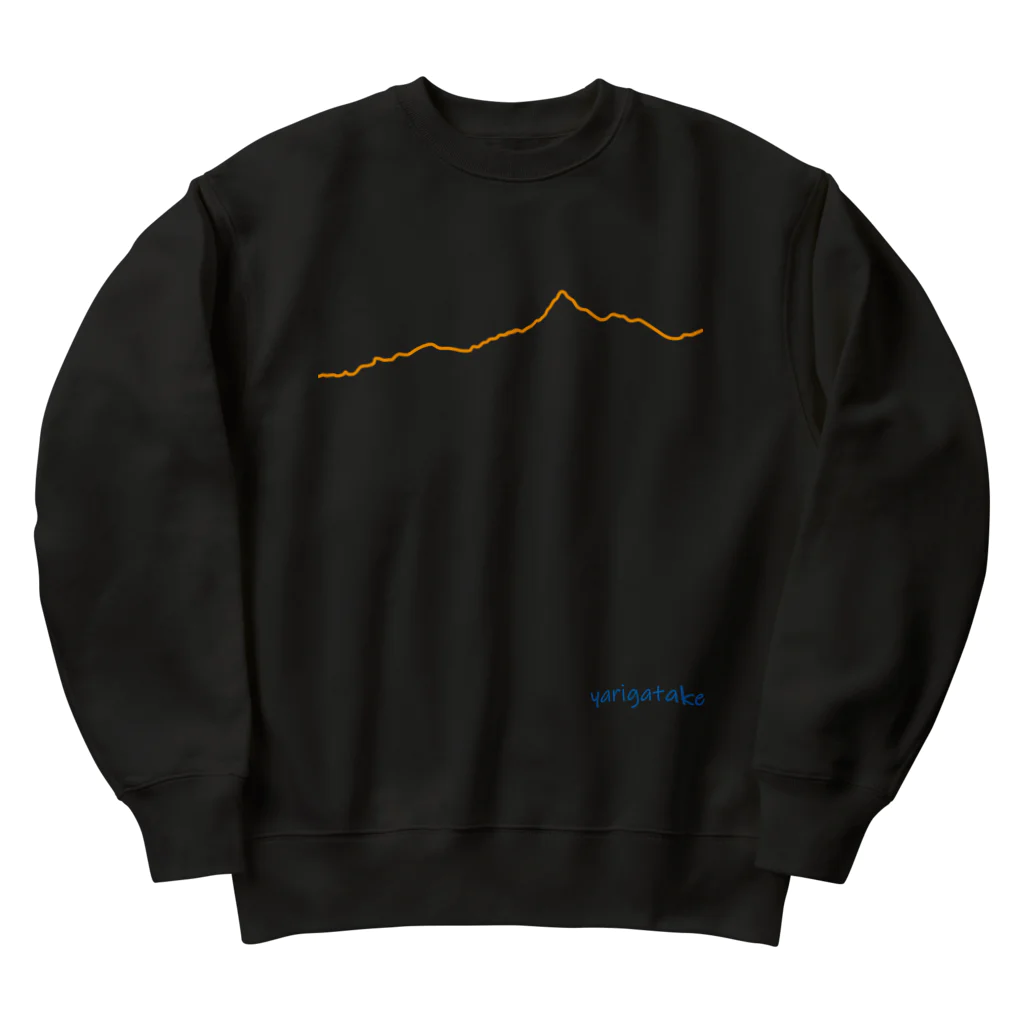 cuuyabowの槍ヶ岳ライン Heavyweight Crew Neck Sweatshirt