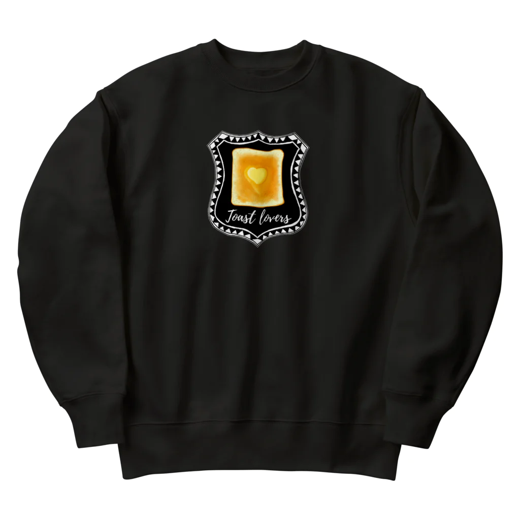 satoharuのトーストが好きだ！ Heavyweight Crew Neck Sweatshirt