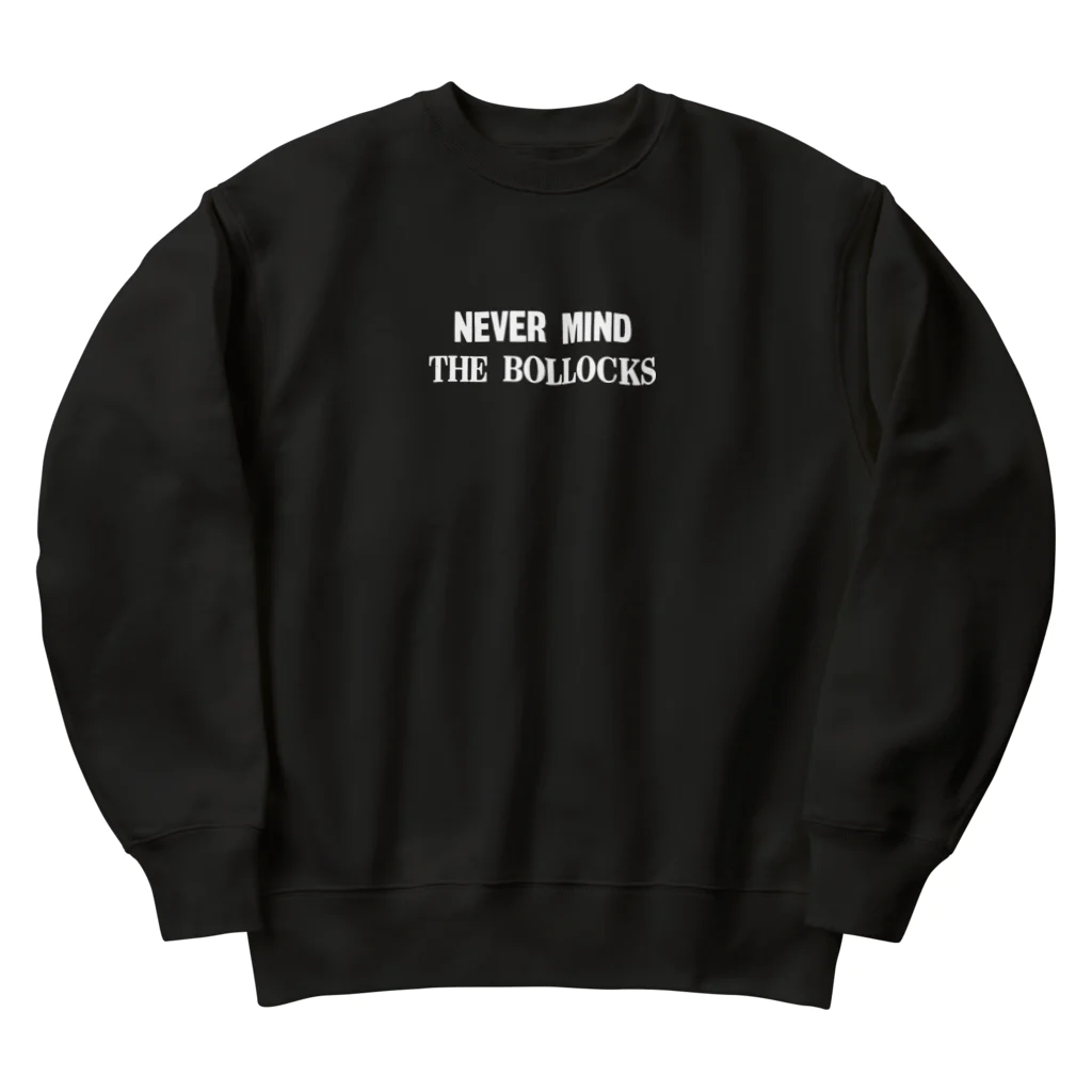 ShineのNEVERMIND THE BOLLOCKS Heavyweight Crew Neck Sweatshirt