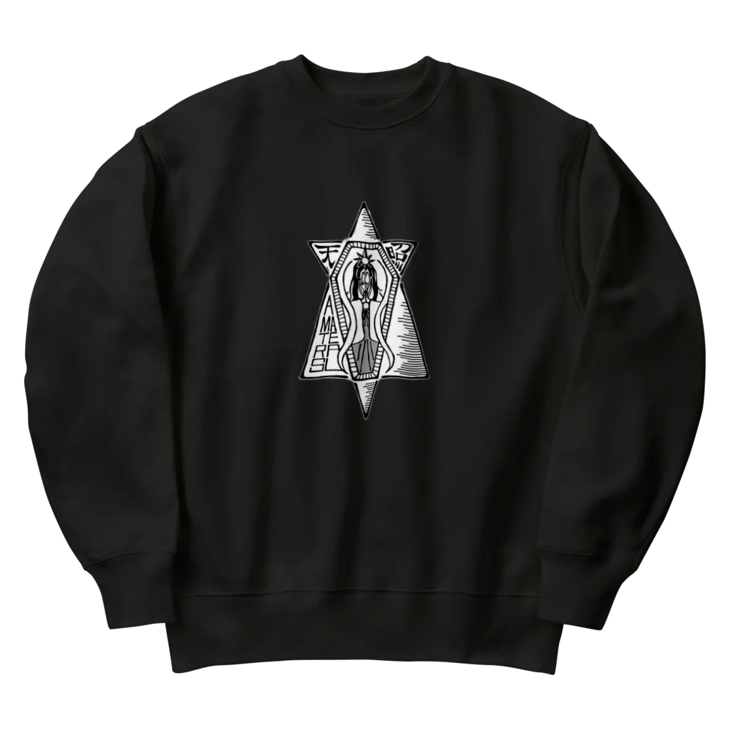 アマテラス〜天照〜のステッカー  Heavyweight Crew Neck Sweatshirt